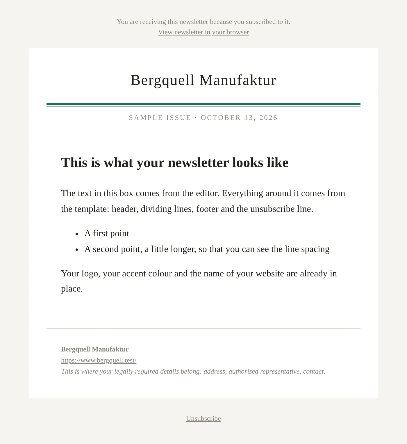 Template Zeitung
